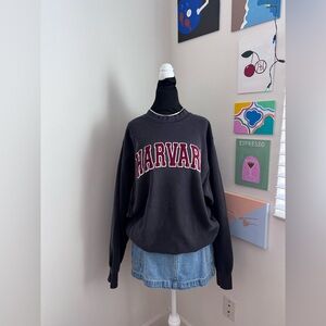 Vintage Harvard Crewneck Sweatshirt